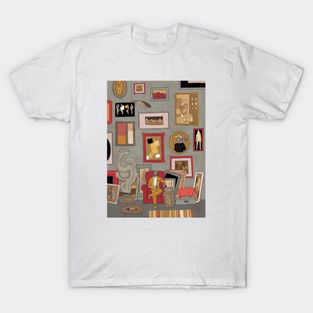 Art Dealer T-Shirt by mhirshon